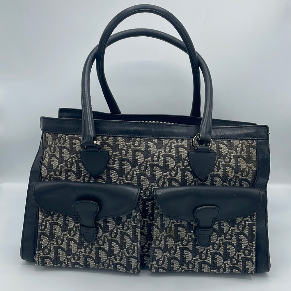 Authentic Vintage Christian Dior Monogram Handbag - Picture 3 of 16